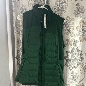 lululemon athletica Green Quilted Vest